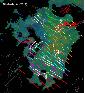 熊本地震：九州地方のGNSS速度場のクラスター解析